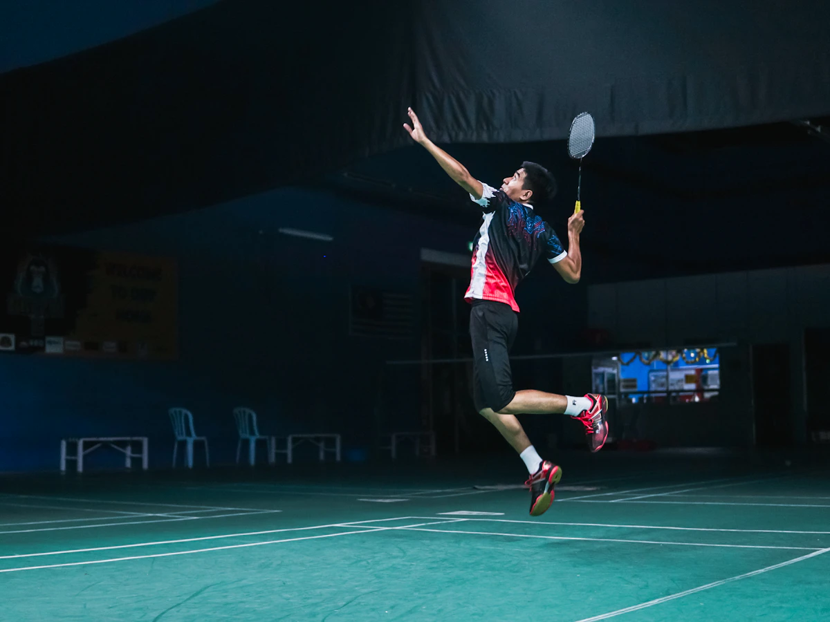 Badminton gameplay