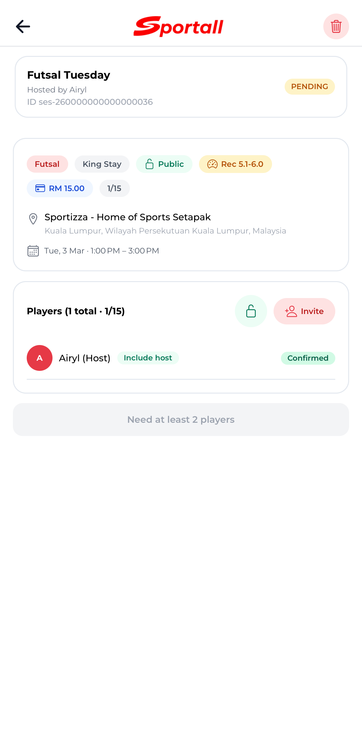 Move your game planning faster screen 4
